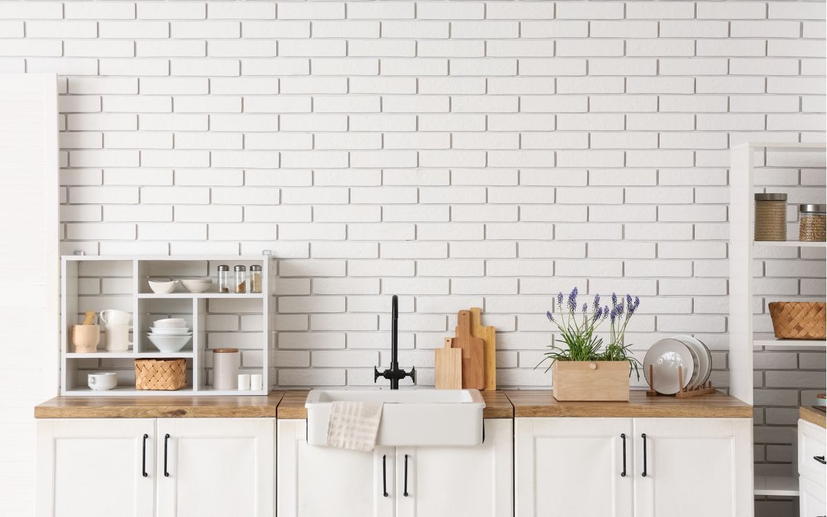 Cocina de estilo nórdico tras una reforma