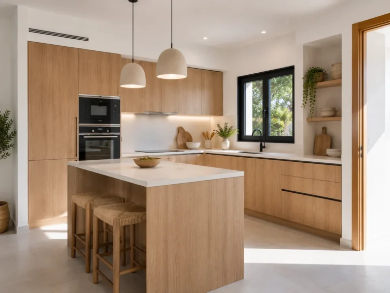 Cocina reformada en vivienda de Castilleja de la Cuesta